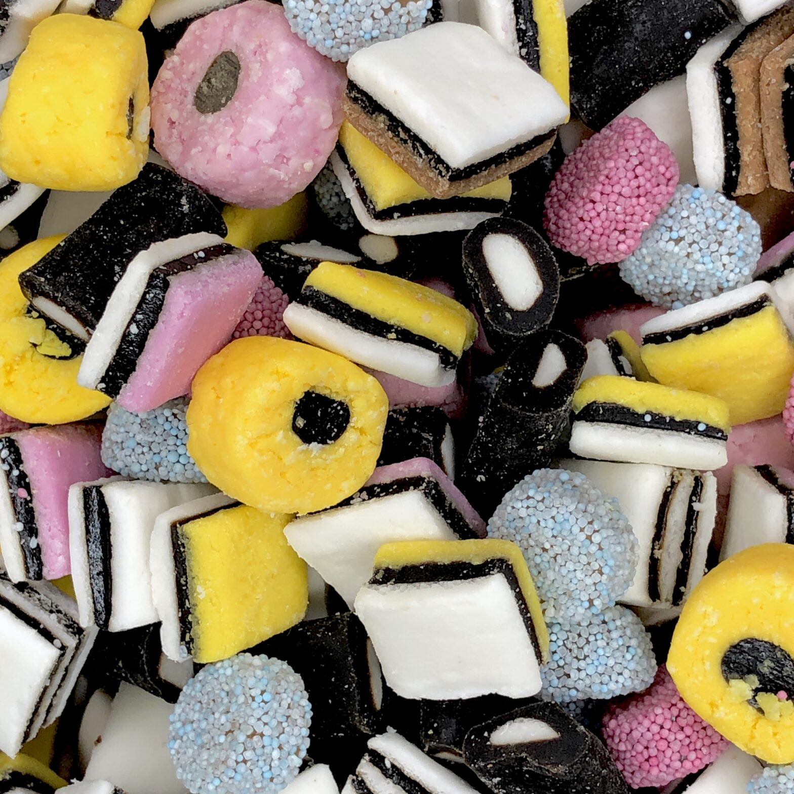 1 lb Licorice Allsorts NaperNuts & Sweets