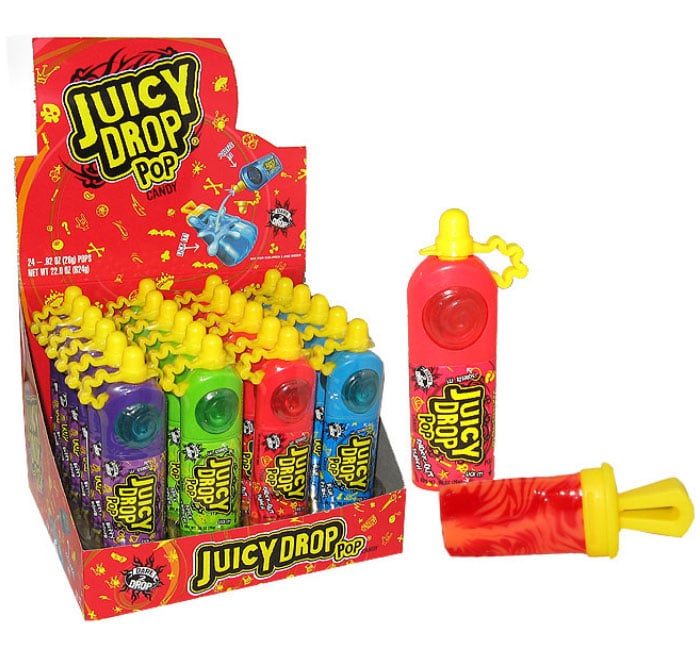 Schrijfmachine meisje Heup Juicy Drop Pop – NaperNuts & Sweets